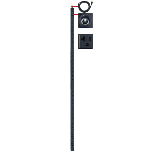 CyberPower PDU30BVT32F power distribution unit (PDU) 32 AC outlet(s) 0U Black – image 2