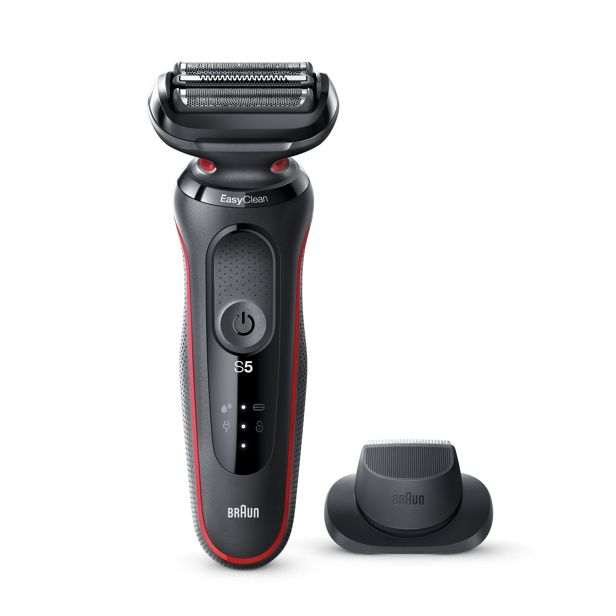 Braun Series 5 50-R1200s Foil shaver Trimmer Red – image 8