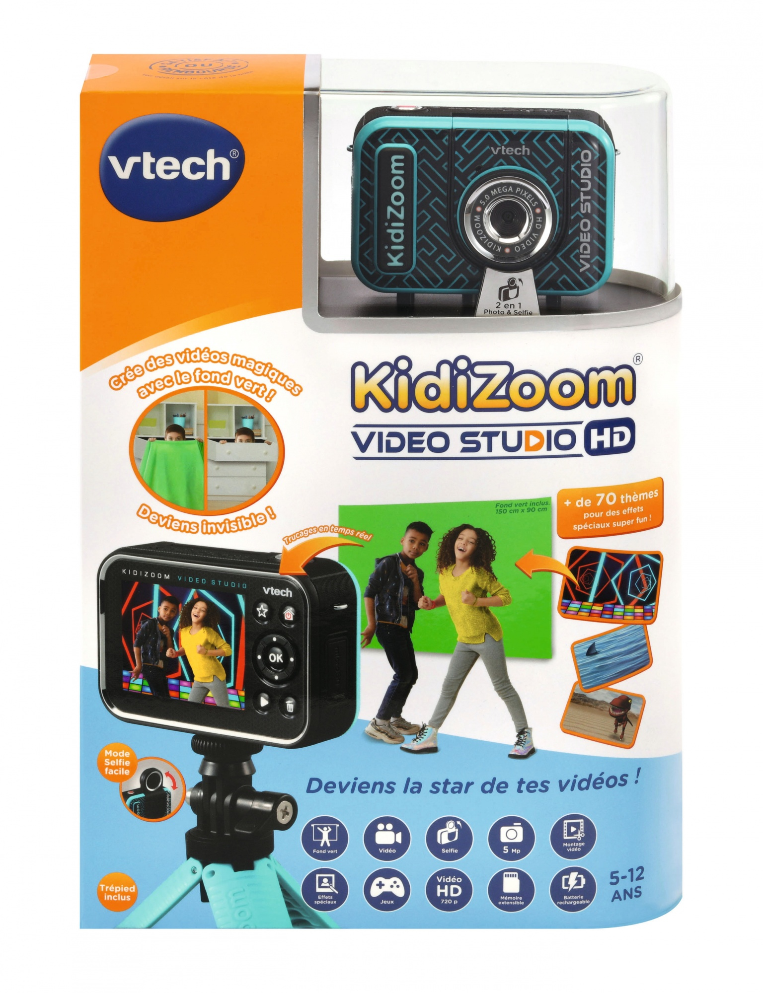 Resim VTech KidiZoom 80-531885 Çok Renkli Kamera