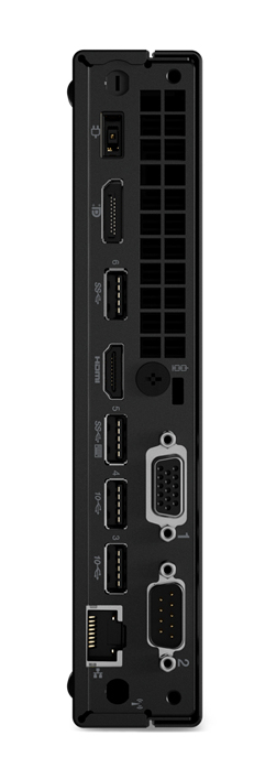 Lenovo ThinkCentre M70q Intel® Core™ i3 i3-10105T 8 GB DDR4-SDRAM 256 GB SSD Windows 11 Pro Mini PC Black image 2
