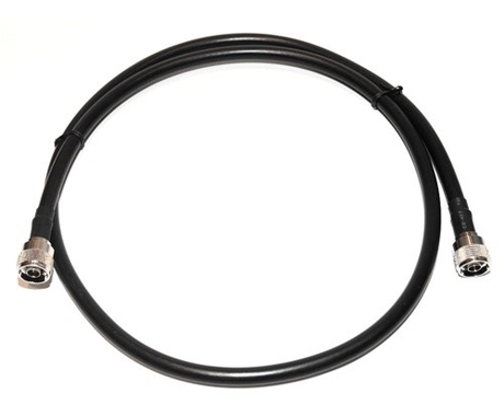 SilverNet SIL 4CAB 2M X2 koaxialkablar LMR400 N-typ Svart