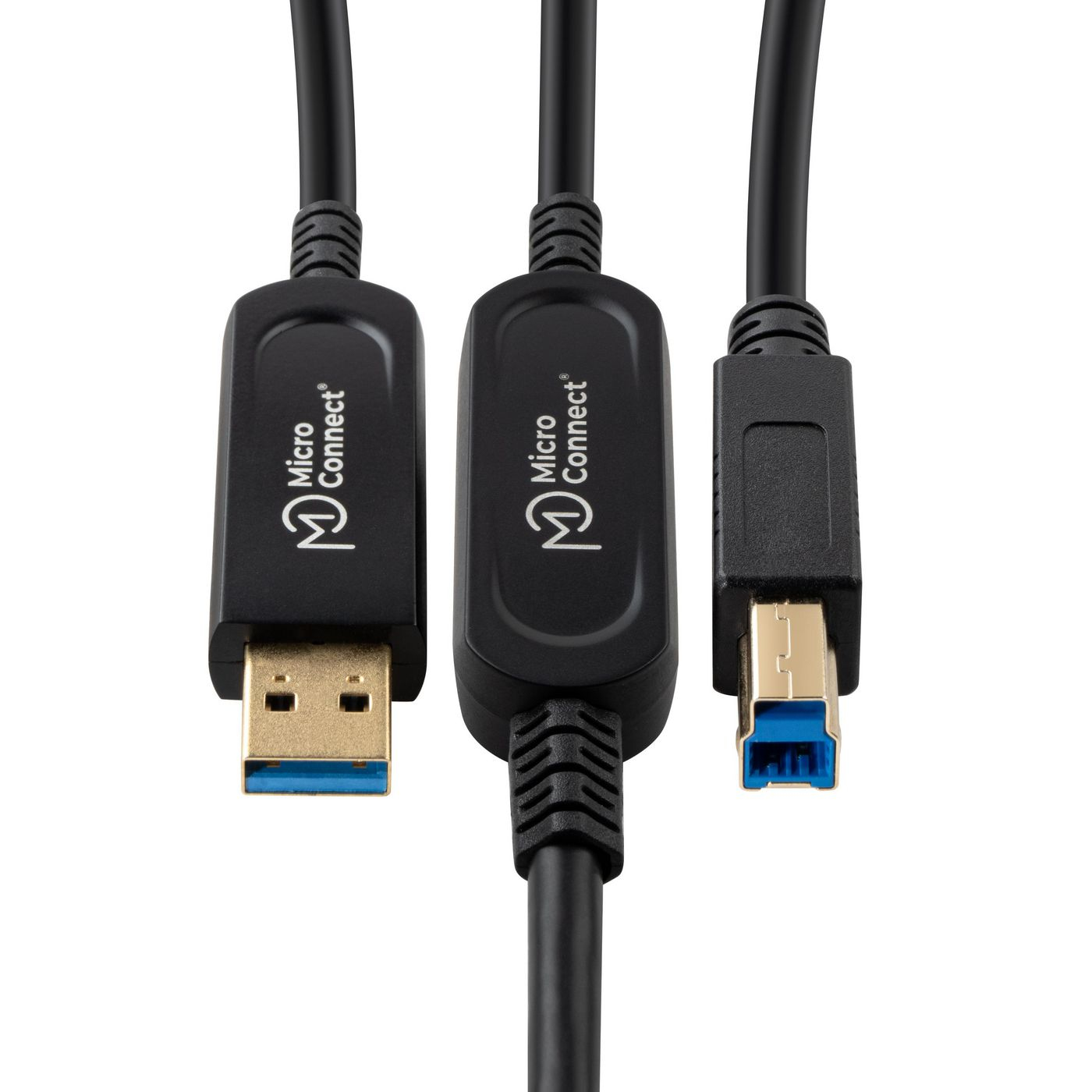 Resim Microconnect MC-USB3.0AB15OP 15m USB A - USB B 3.2 Gen 2 Kablo