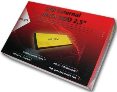 Nilox Pocket 500gb "F1 Line" Yellow – image 2