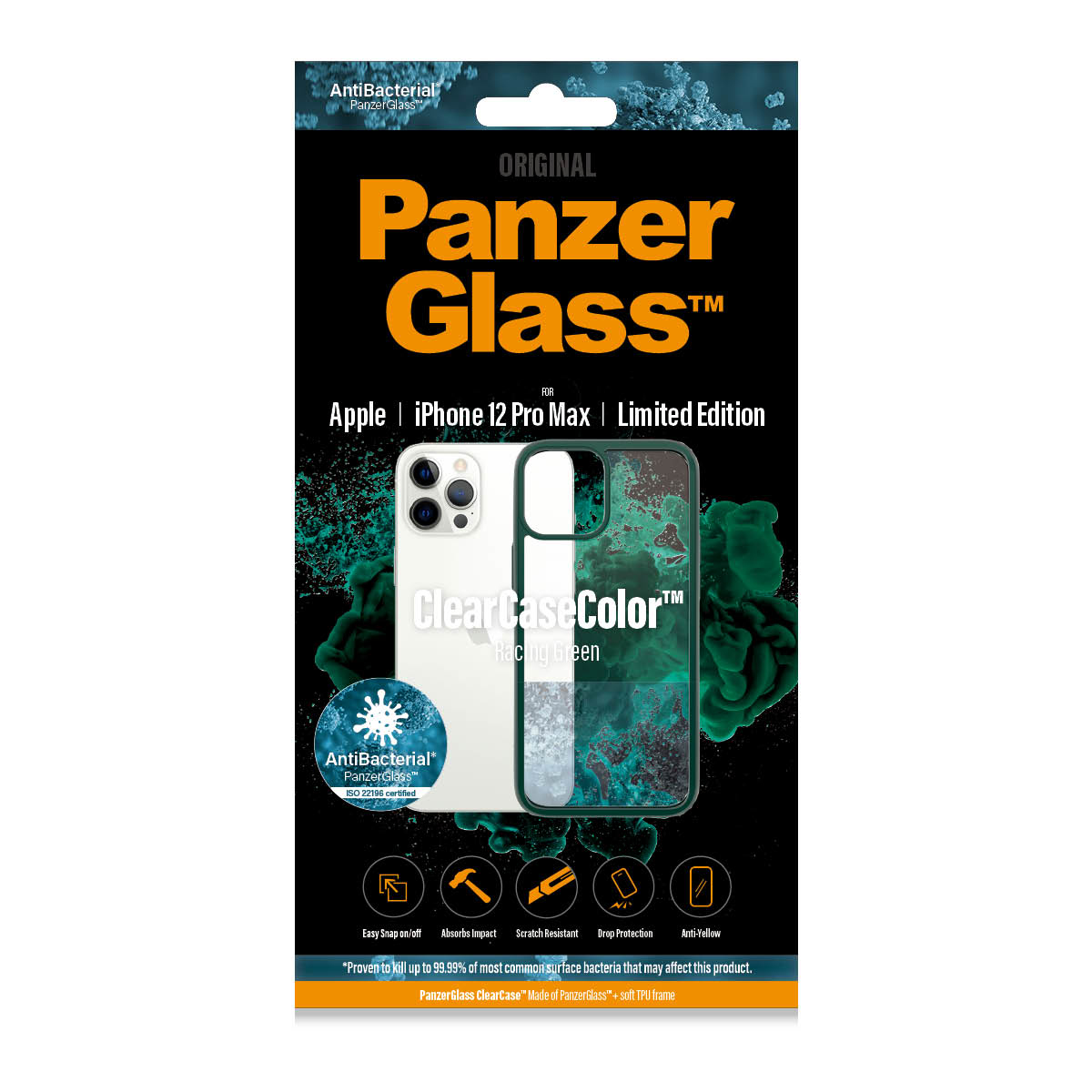 PanzerGlass ® ClearCaseColor™ iPhone 12 Pro Max - Racing Green Limited Edition – image 2
