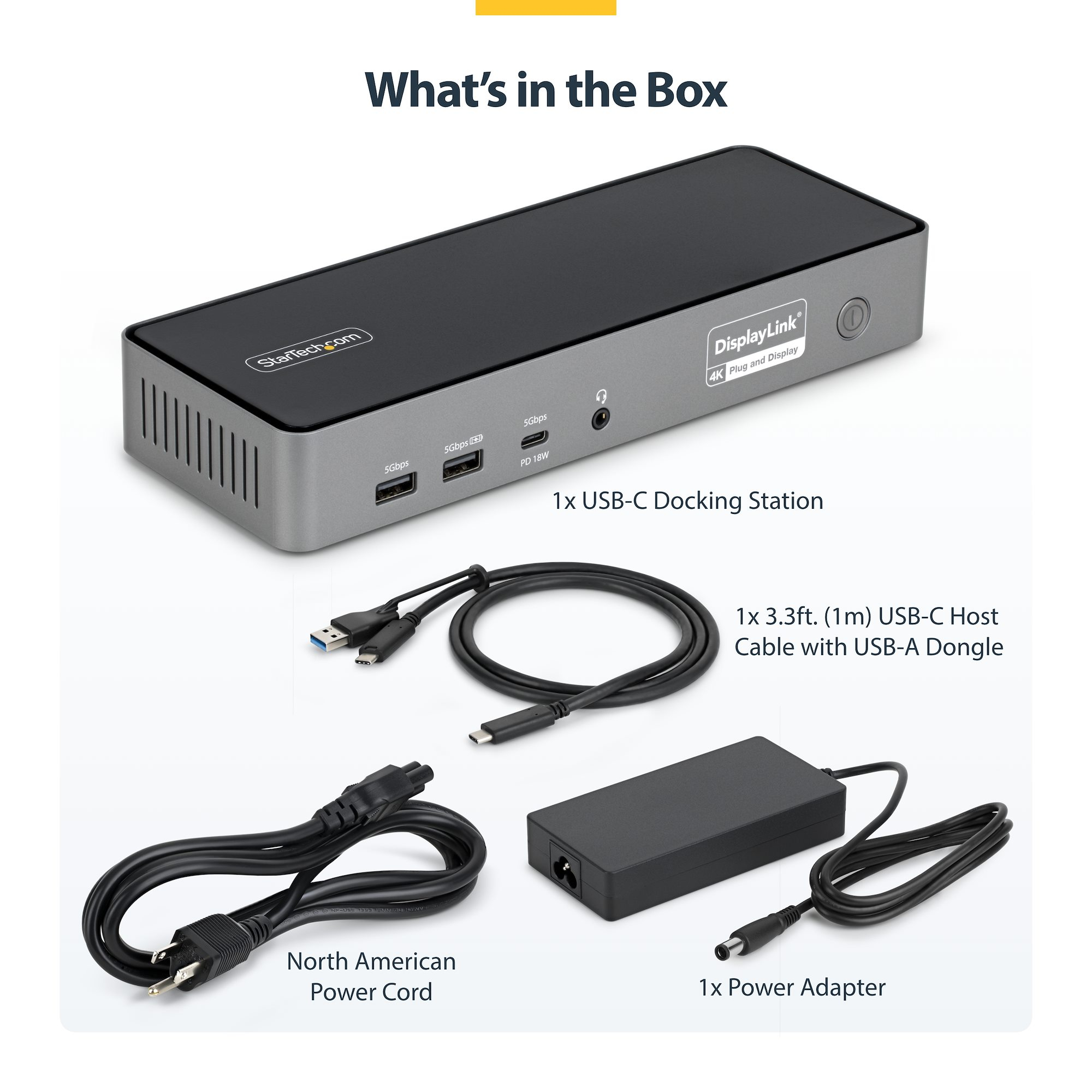 StarTech.com Triple-Monitor USB-C Docking Station – image 8