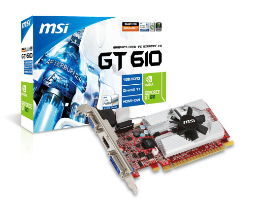 MSI N610GT-MD1GD3/LP graphics card NVIDIA GeForce GT 610 – image 5