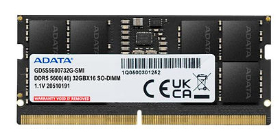 ADATA Gold memoria 32 GB 1 x 32 GB DDR5 5200 MT/s