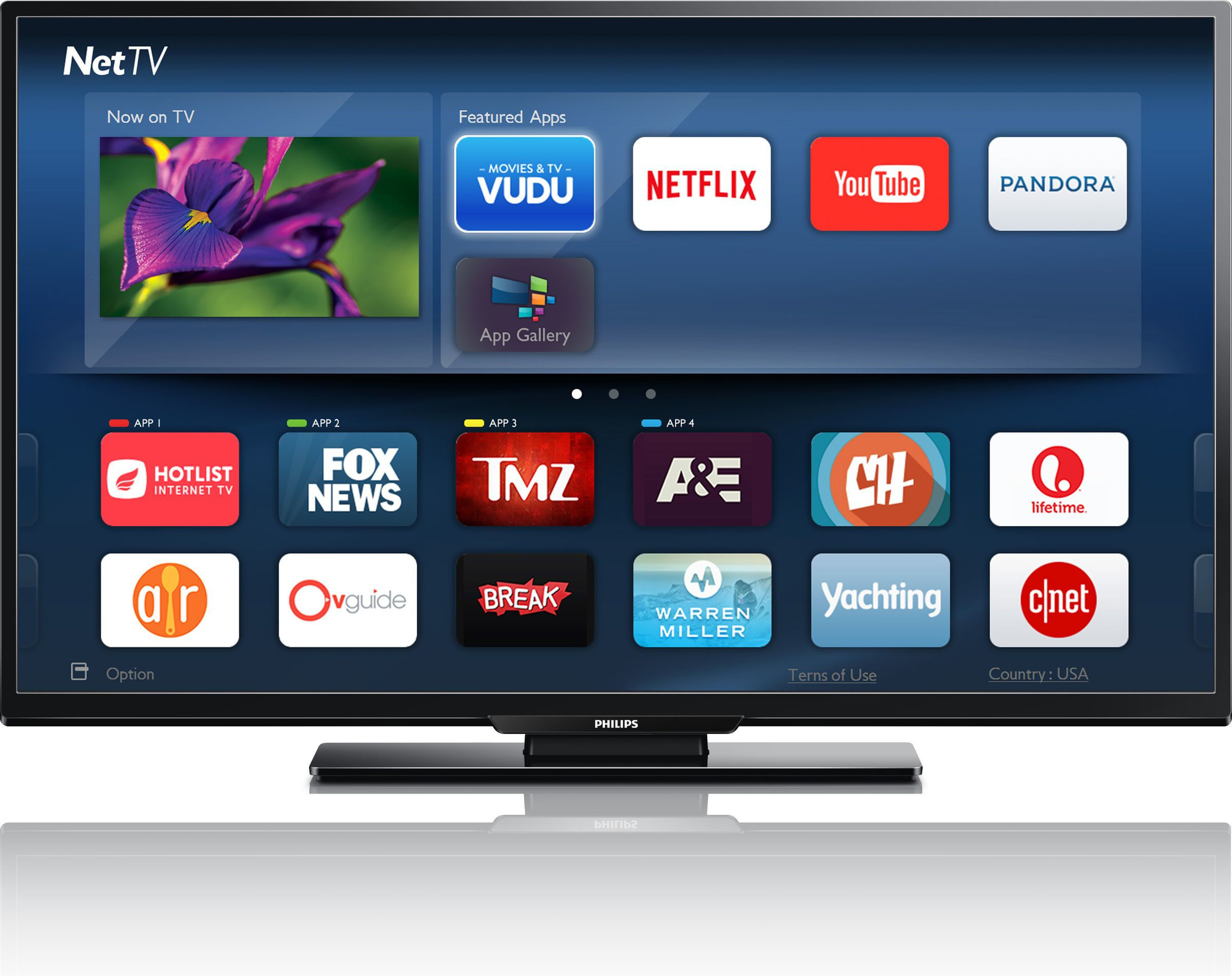 Philips 5000 series 55PFL5601/F7 TV – image 2