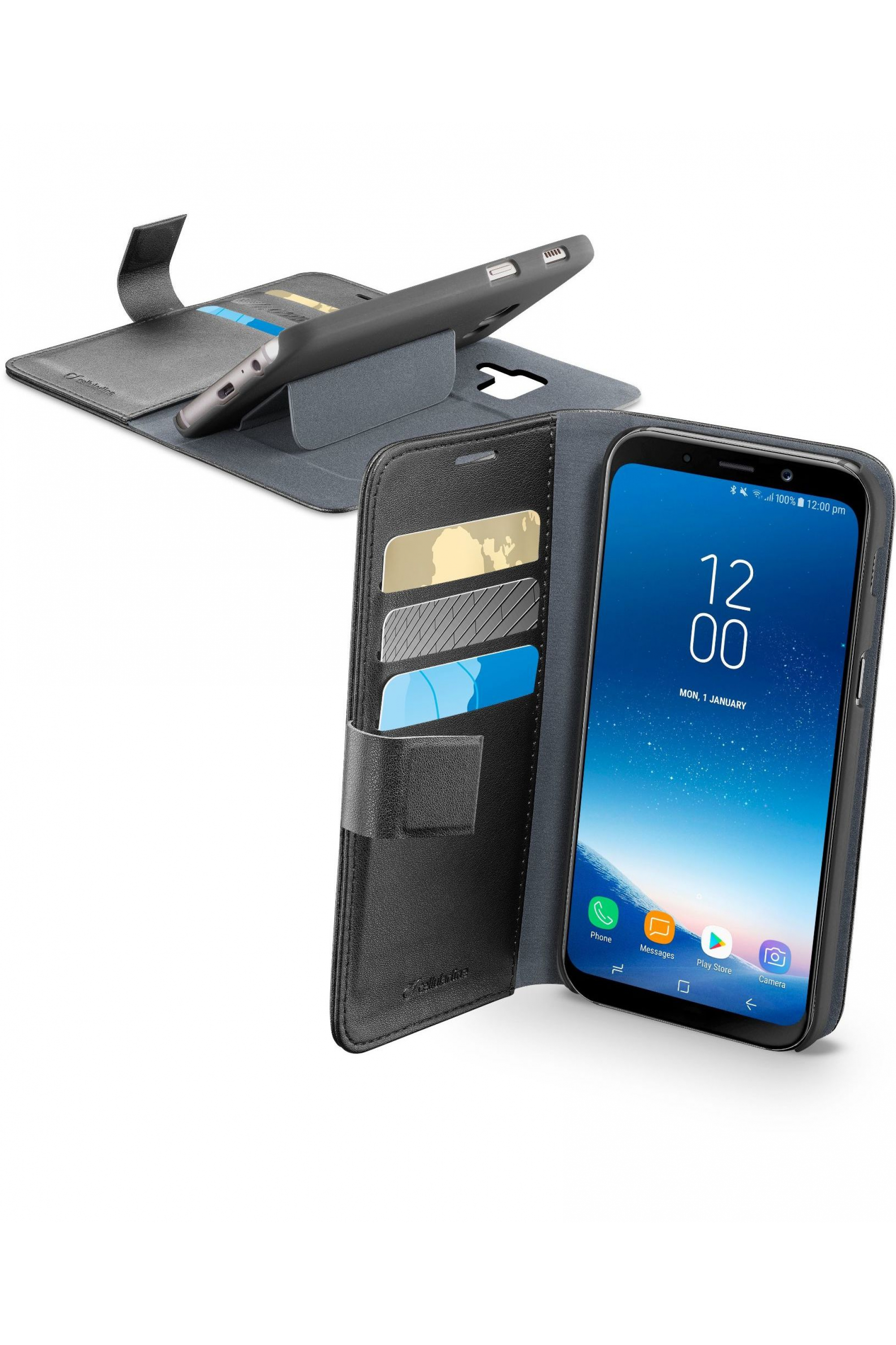 Cellularline Book Agenda - Galaxy A8 (2018) – image 1