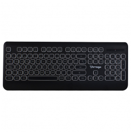 VORAGO TECLADO KM-201 INALAMBRICO MULTIMEDIA NEGRO UPC 7502266678816 - KM-201