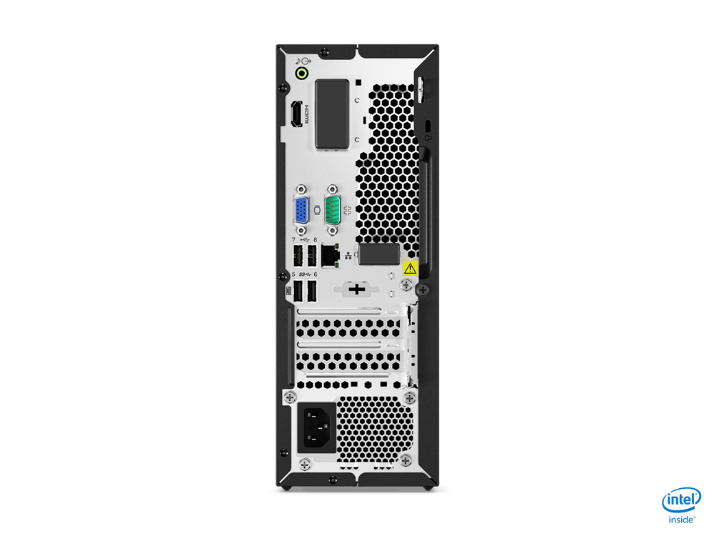Lenovo V50s Intel® Core™ i3 i3-10100 8 GB DDR4-SDRAM 256 GB SSD Windows 10 Pro SFF PC Black image 2