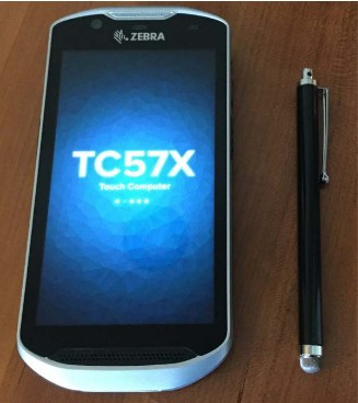 Zebra SG-STYLUS-TCX-MTL-03 stylus pen Black, Silver