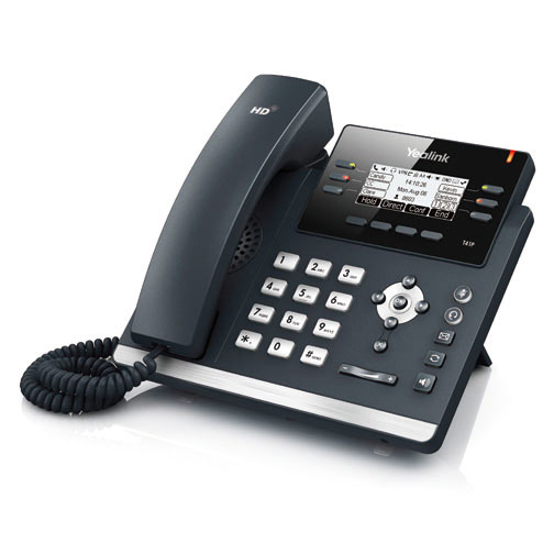 Yealink T41P-SFB IP phone Black LCD