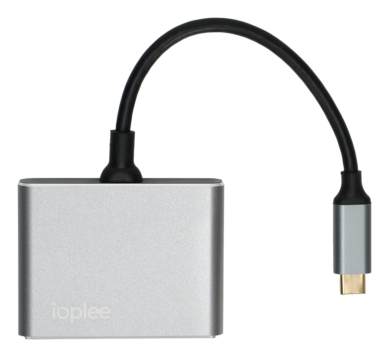 IOPLEE IOPEXTHE3IN1610 interface hub USB Type-C 5000 Mbit/s Grey
