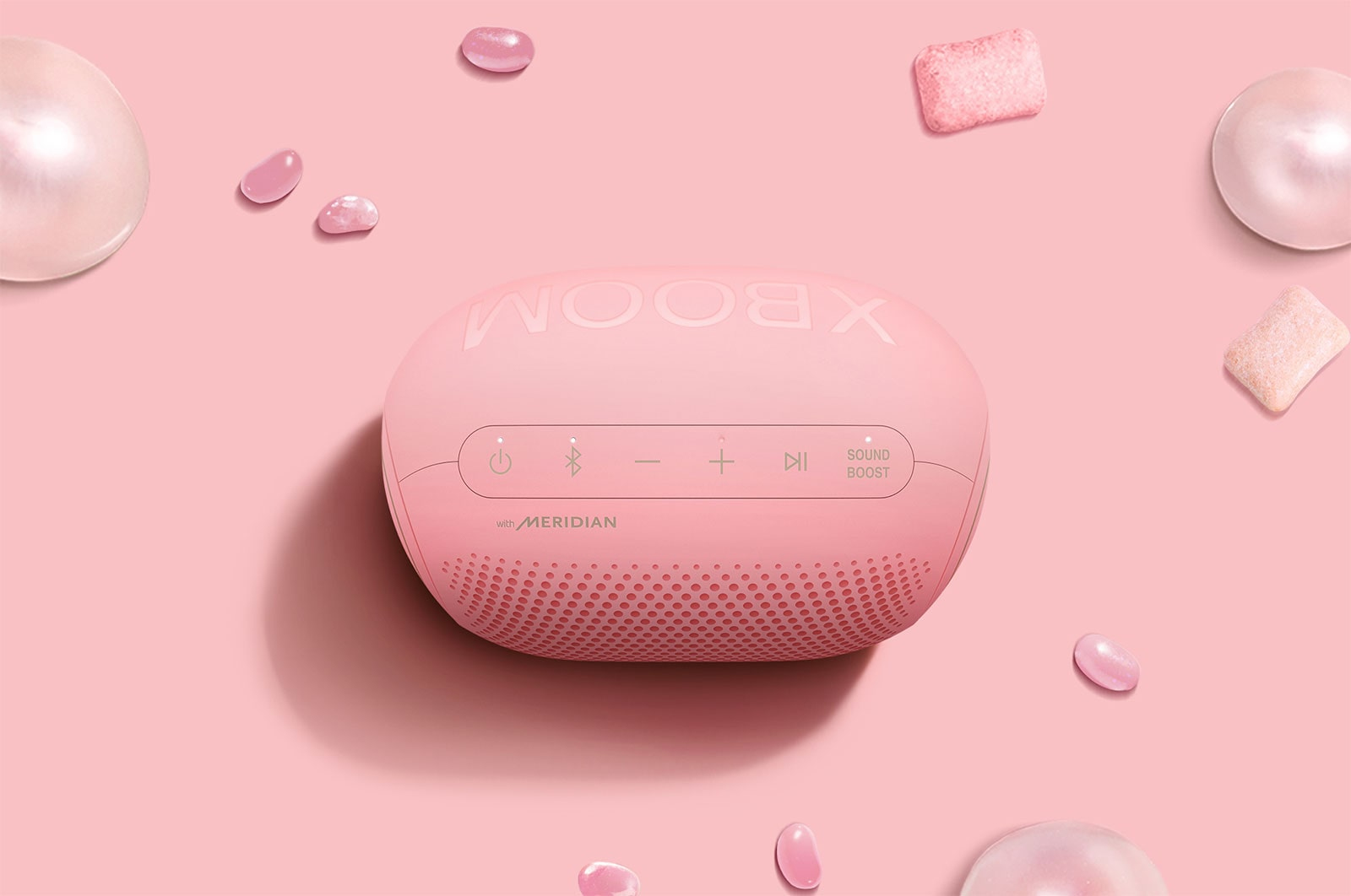 LG XBOOMGo PL2P Mono portable speaker Pink 5 W image 2