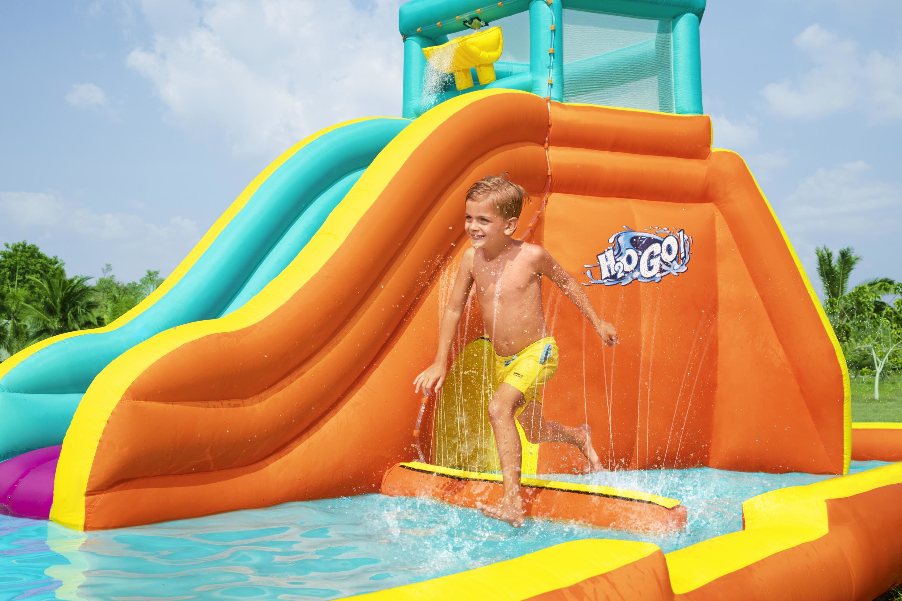 صورة Bestway H2OGO! 18'6" x 12'3" x 8'8"/5.65m x 3.73m x 2.65m Tidal Tower Mega Water Park