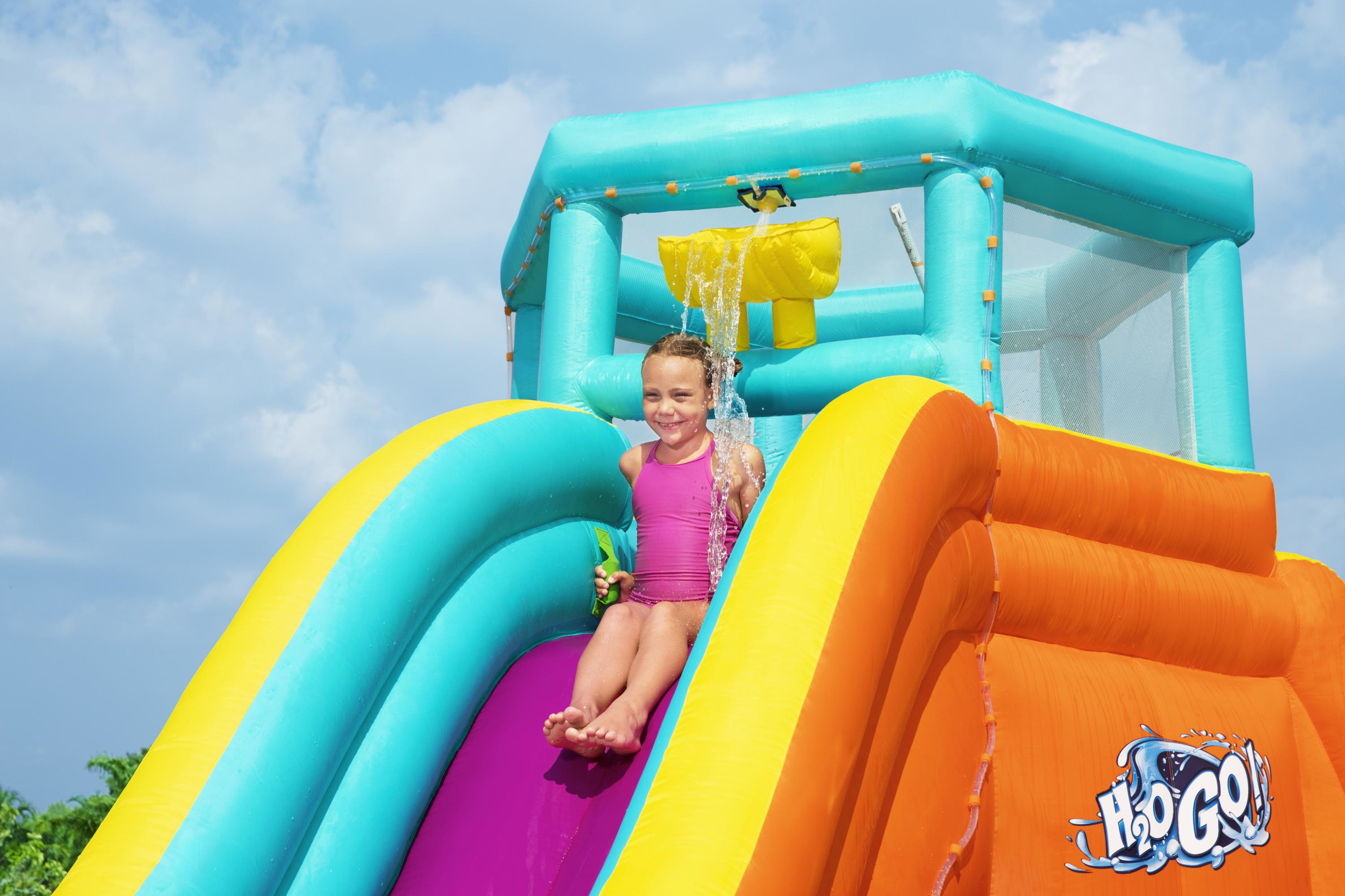 صورة Bestway H2OGO! 18'6" x 12'3" x 8'8"/5.65m x 3.73m x 2.65m Tidal Tower Mega Water Park