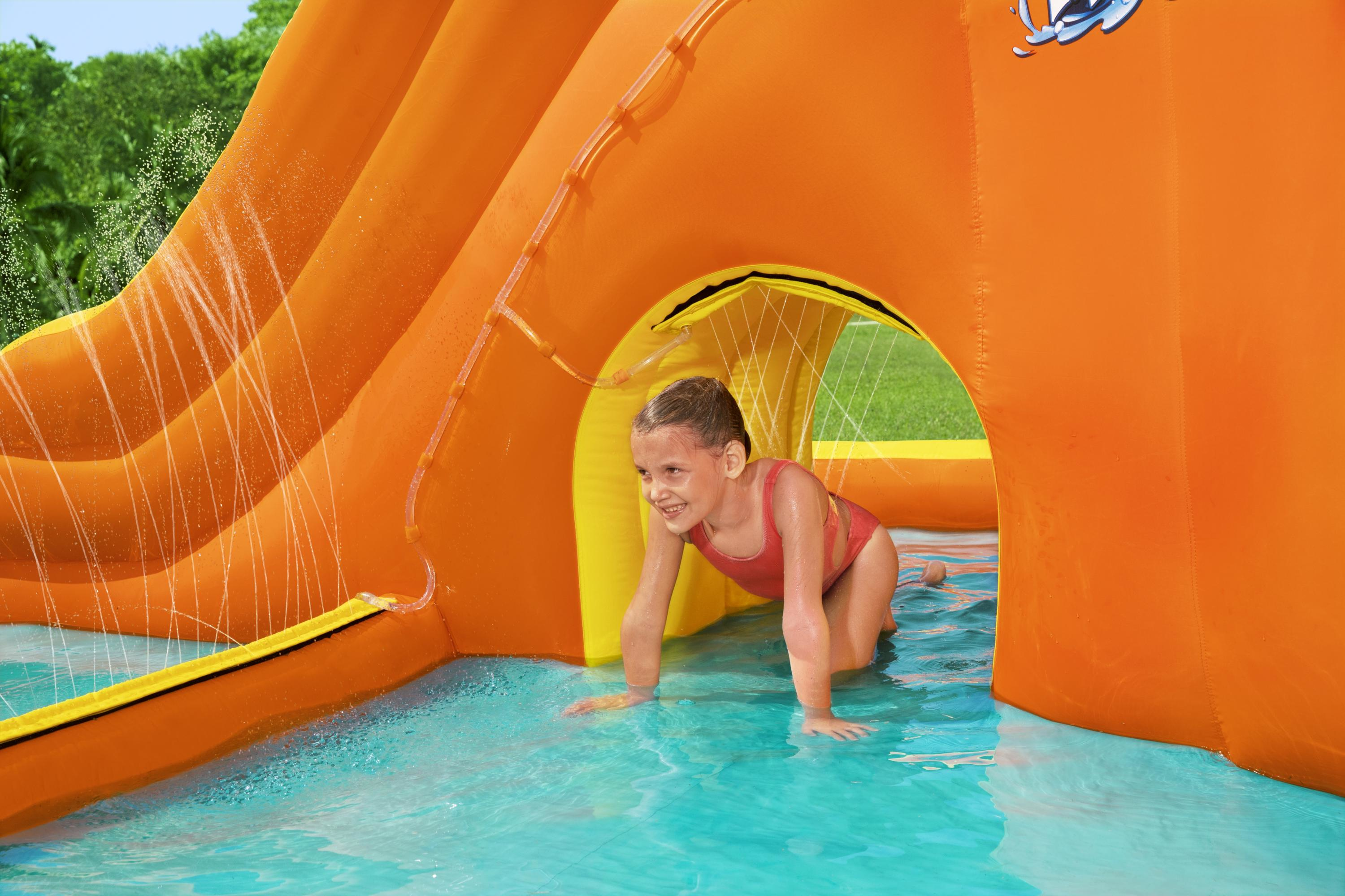 صورة Bestway H2OGO! 18'6" x 12'3" x 8'8"/5.65m x 3.73m x 2.65m Tidal Tower Mega Water Park