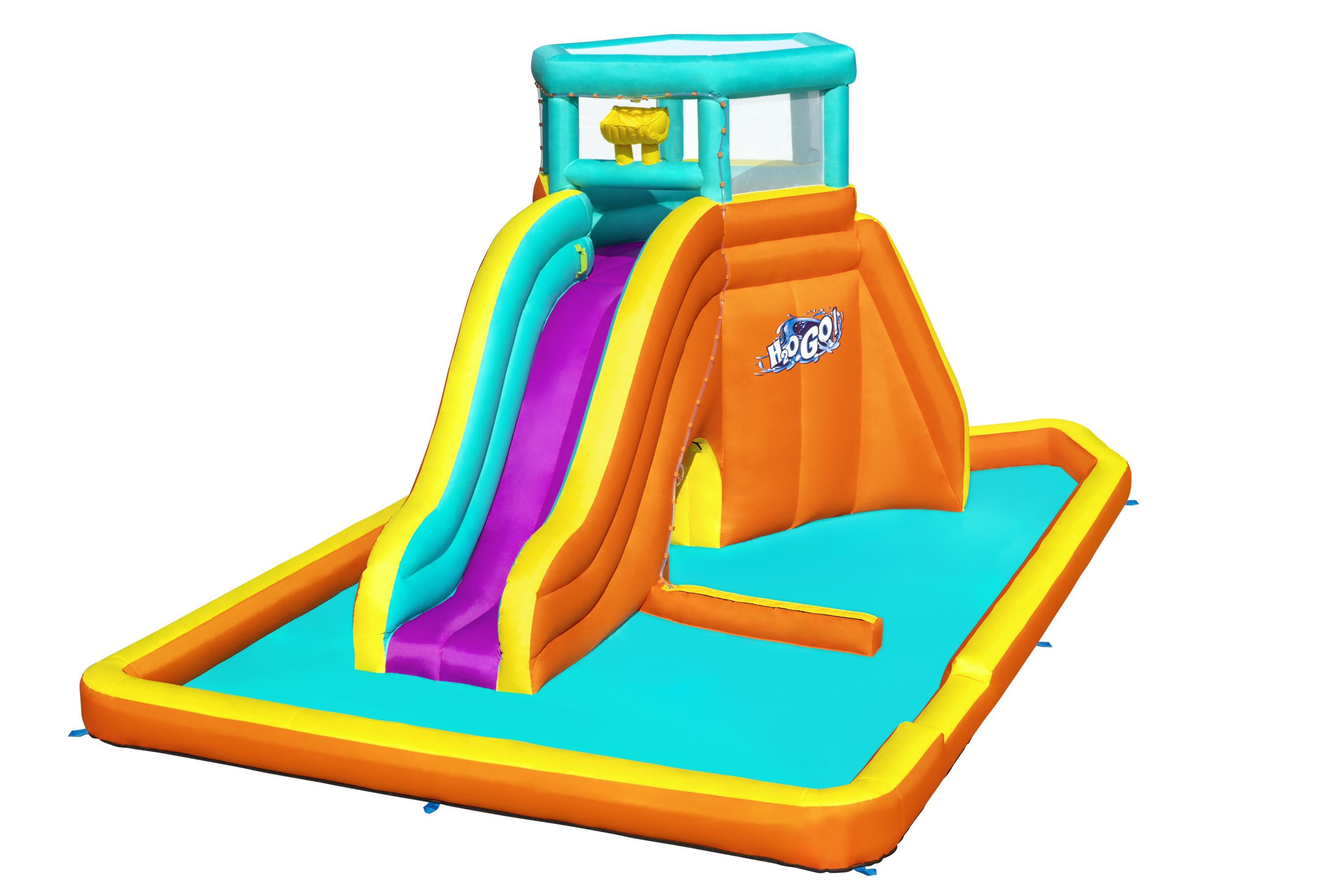 صورة Bestway H2OGO! 18'6" x 12'3" x 8'8"/5.65m x 3.73m x 2.65m Tidal Tower Mega Water Park