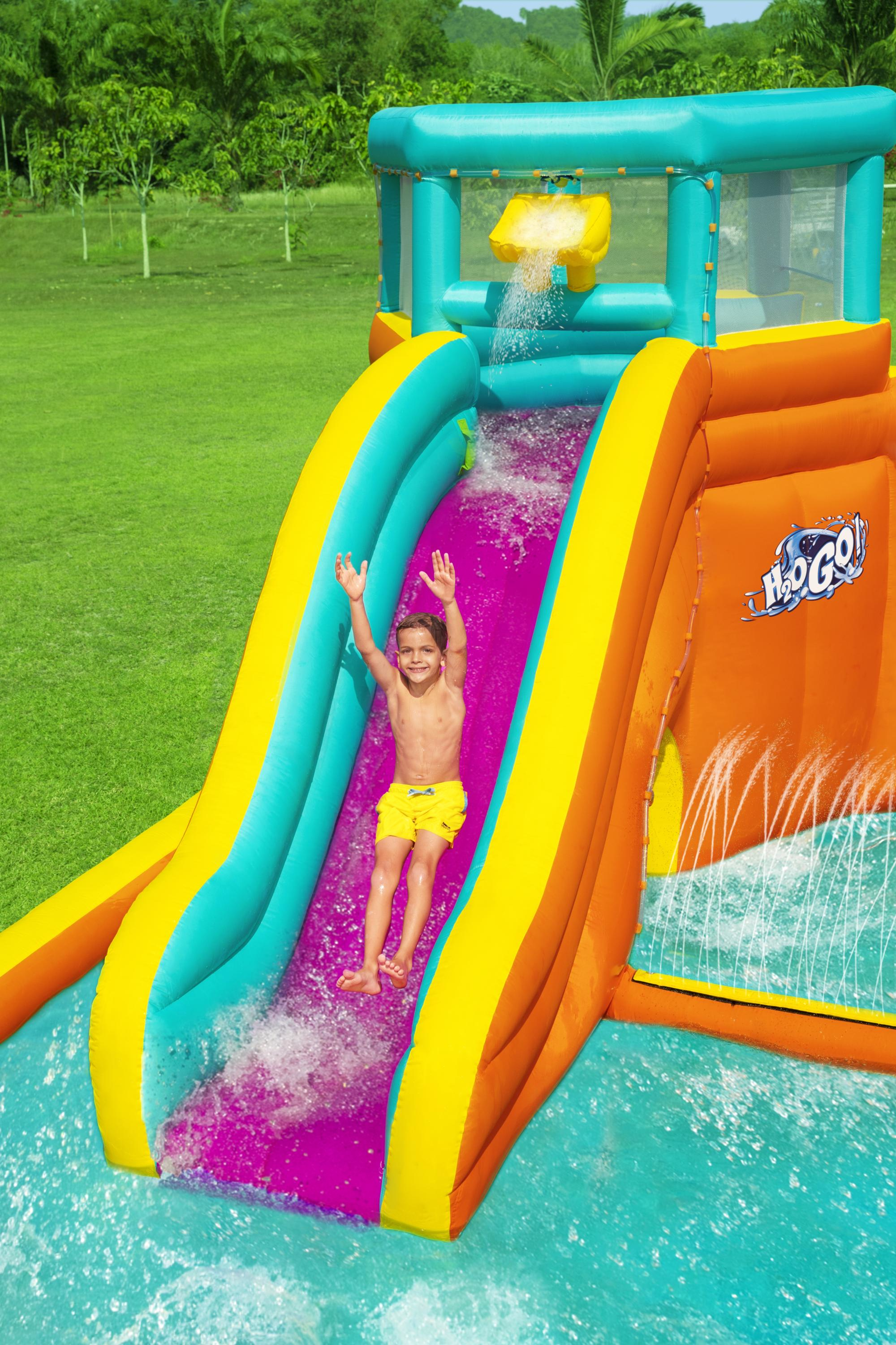 صورة Bestway H2OGO! 18'6" x 12'3" x 8'8"/5.65m x 3.73m x 2.65m Tidal Tower Mega Water Park