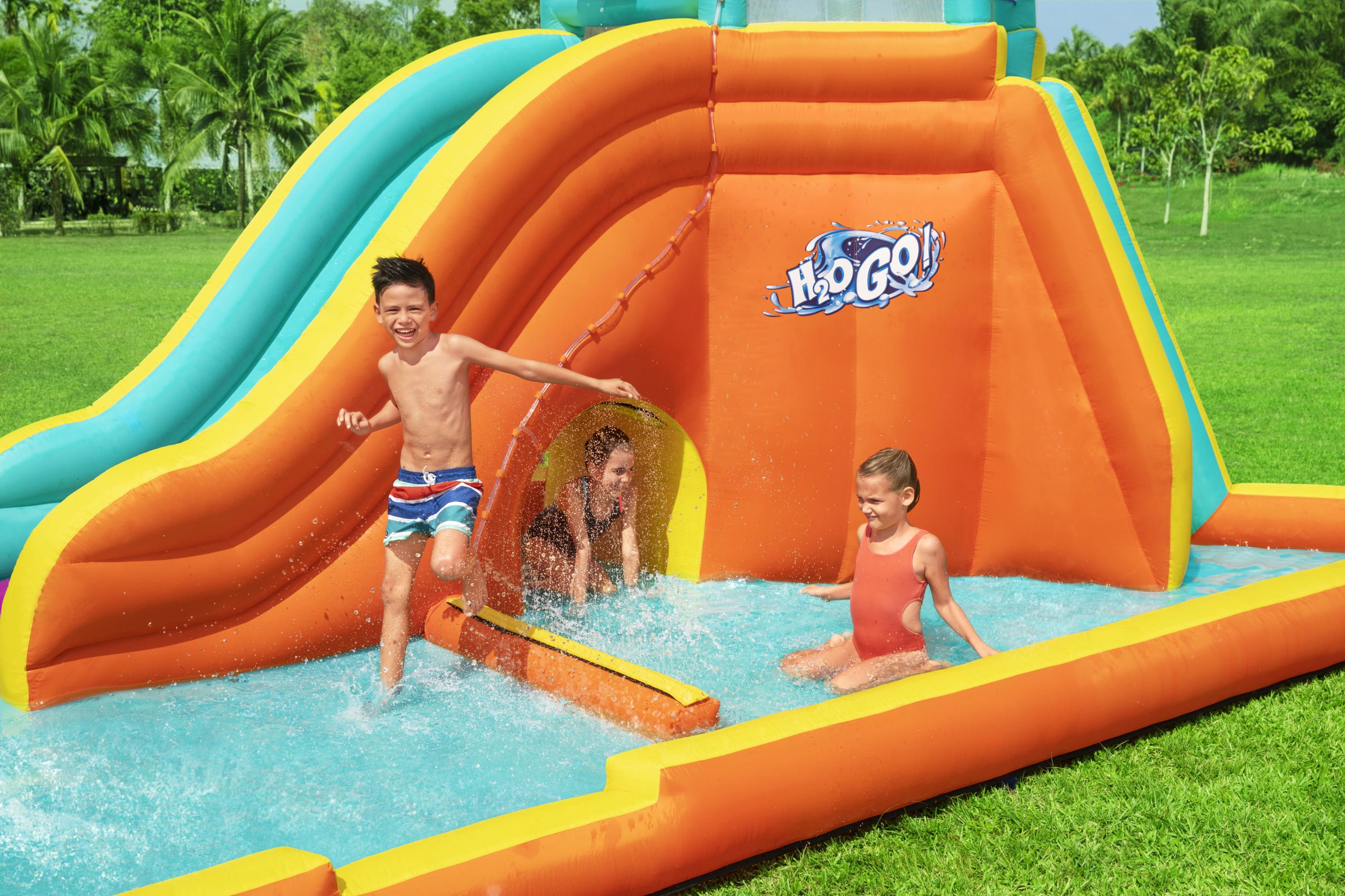 صورة Bestway H2OGO! 18'6" x 12'3" x 8'8"/5.65m x 3.73m x 2.65m Tidal Tower Mega Water Park