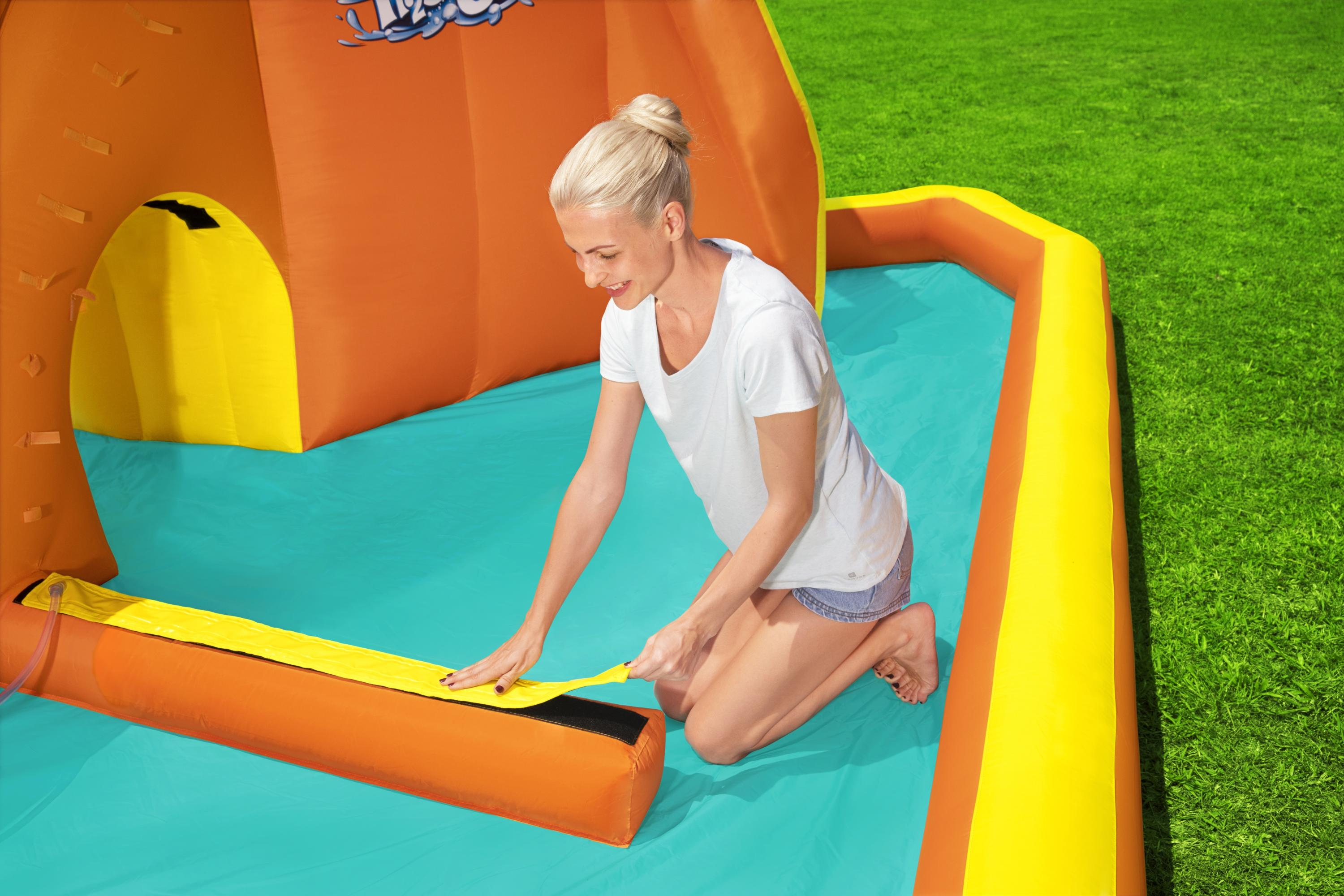 صورة Bestway H2OGO! 18'6" x 12'3" x 8'8"/5.65m x 3.73m x 2.65m Tidal Tower Mega Water Park