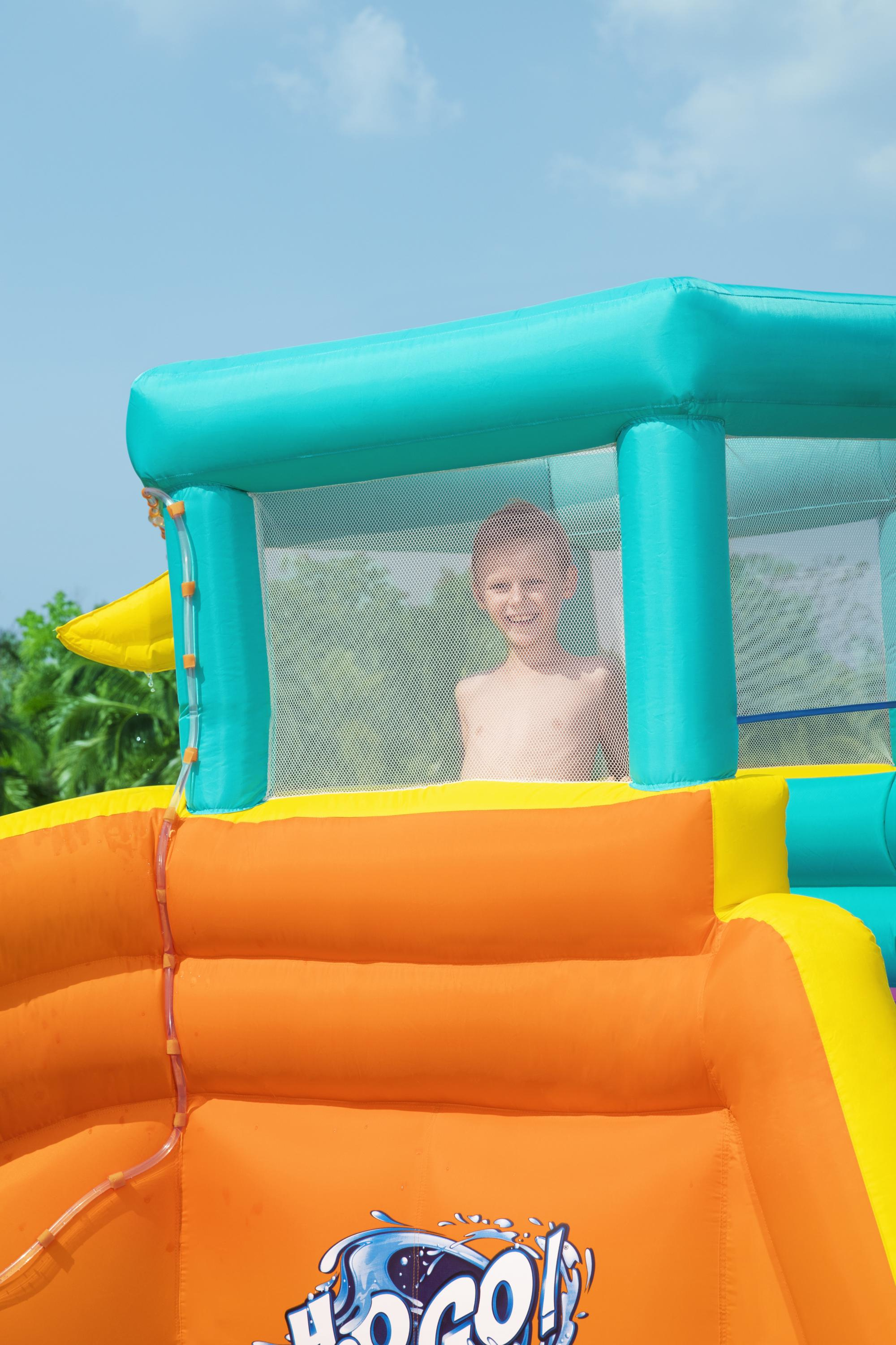 صورة Bestway H2OGO! 18'6" x 12'3" x 8'8"/5.65m x 3.73m x 2.65m Tidal Tower Mega Water Park