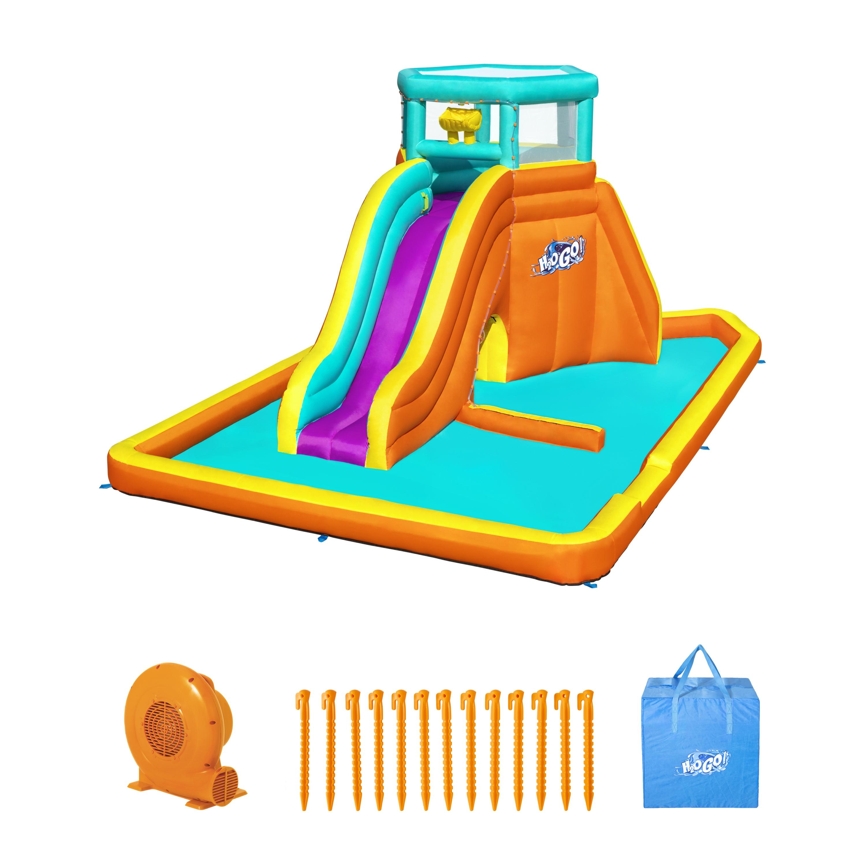 صورة Bestway H2OGO! 18'6" x 12'3" x 8'8"/5.65m x 3.73m x 2.65m Tidal Tower Mega Water Park