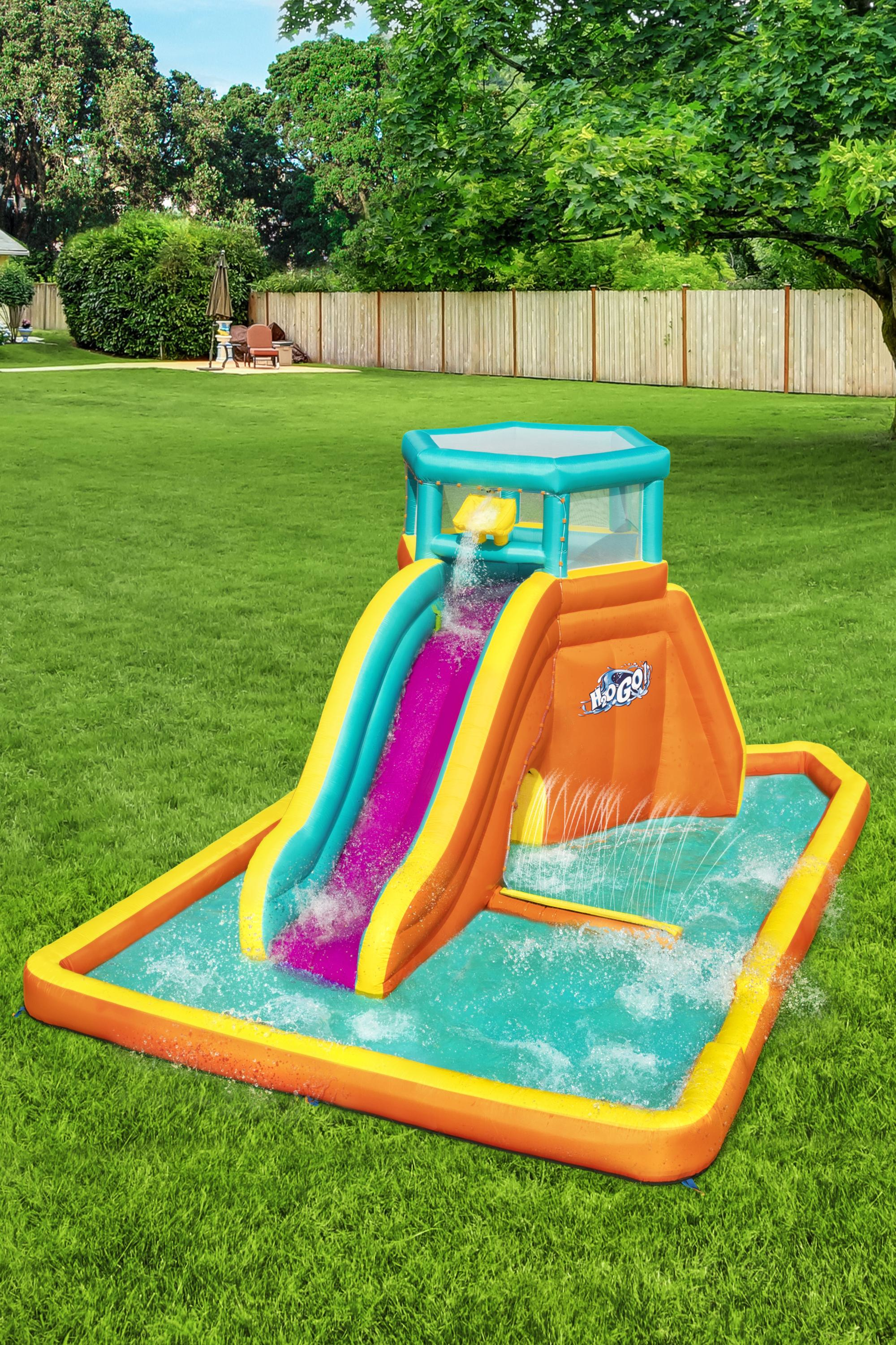 صورة Bestway H2OGO! 18'6" x 12'3" x 8'8"/5.65m x 3.73m x 2.65m Tidal Tower Mega Water Park