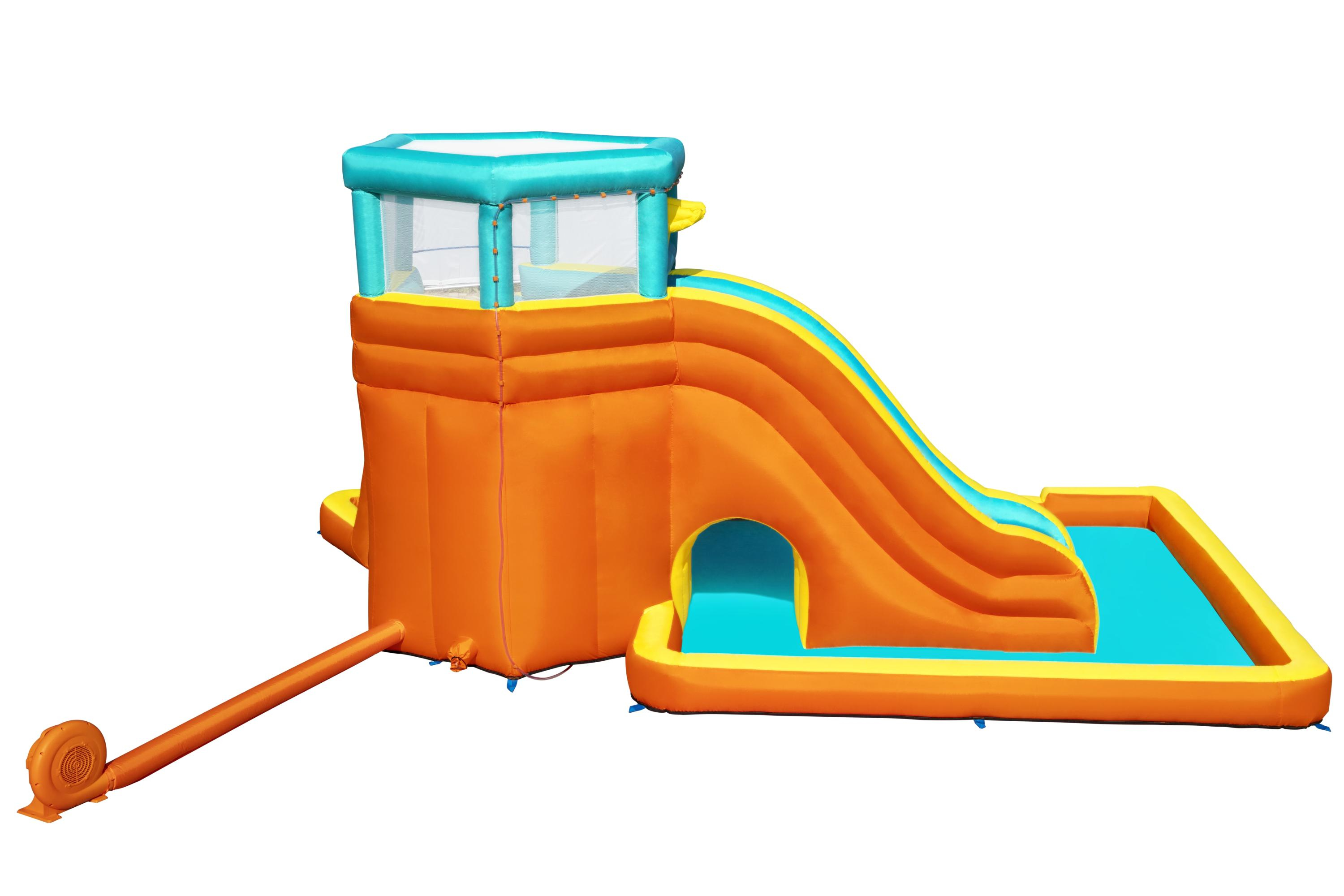 صورة Bestway H2OGO! 18'6" x 12'3" x 8'8"/5.65m x 3.73m x 2.65m Tidal Tower Mega Water Park
