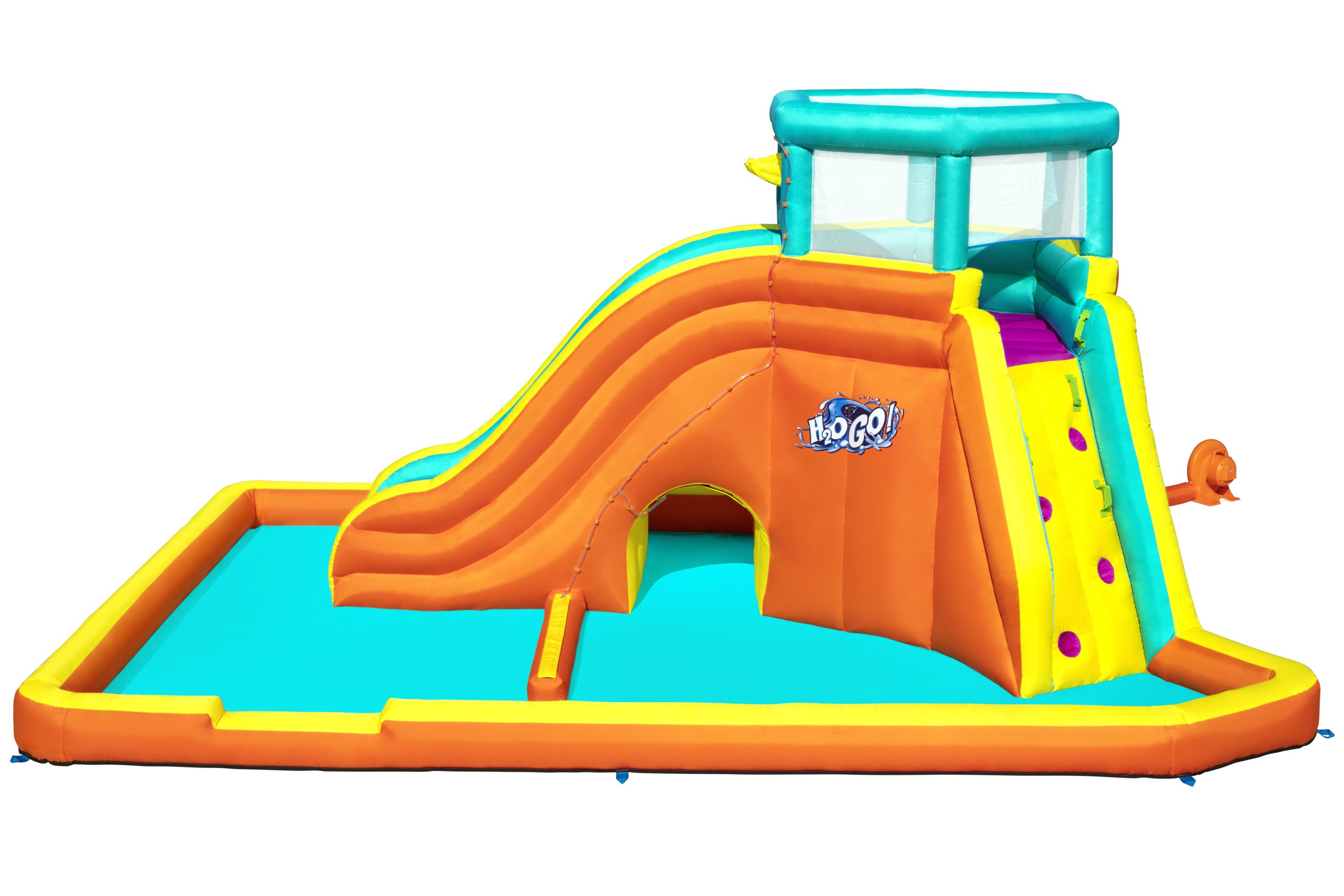 عکس پارک آبی بادی بزرگ H2OGO! Tidal Tower 18'6" x 12'3" x 8'8" / 5.65 متر x 3.73 متر x 2.65 متر