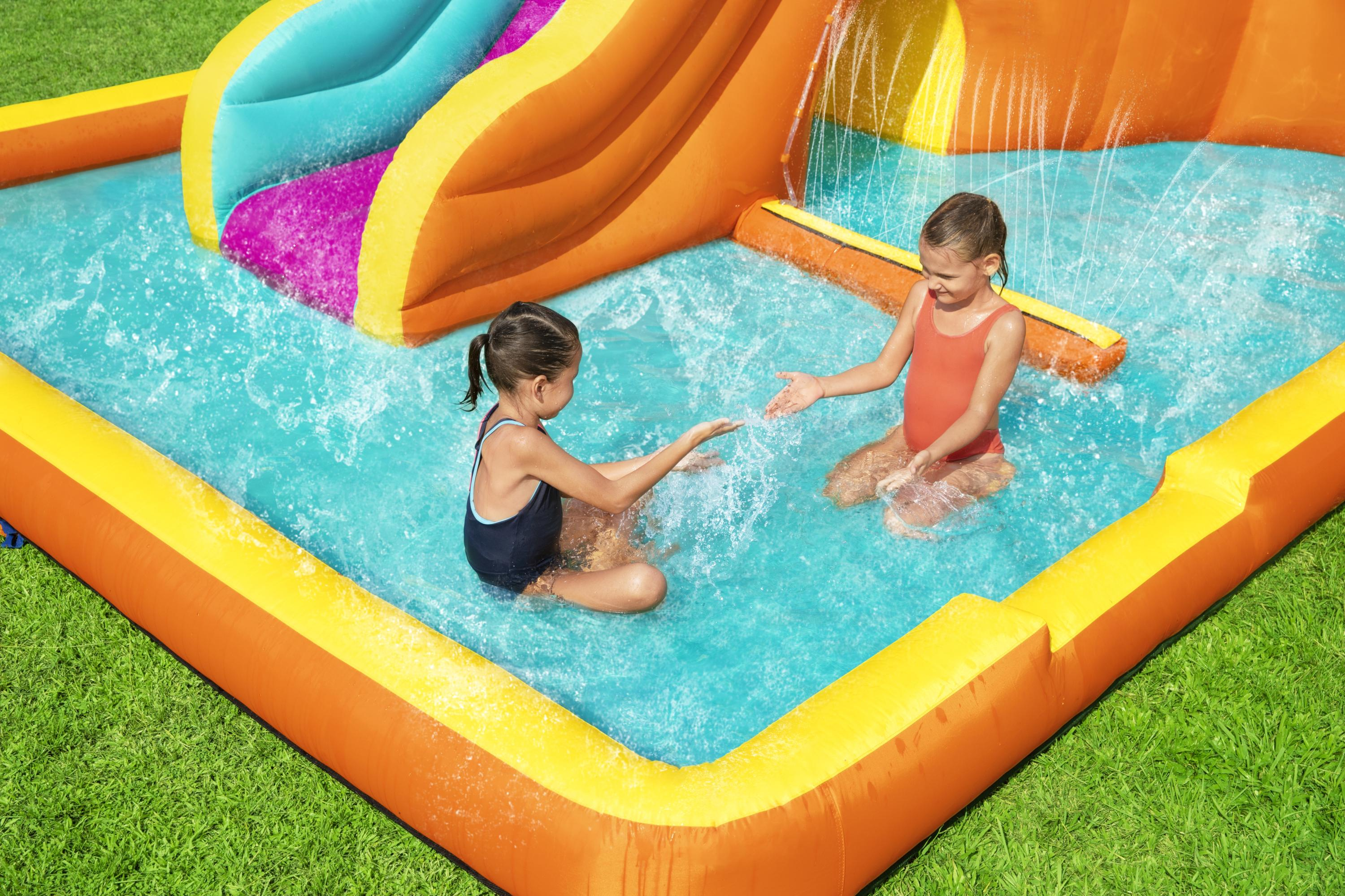 صورة Bestway H2OGO! 18'6" x 12'3" x 8'8"/5.65m x 3.73m x 2.65m Tidal Tower Mega Water Park