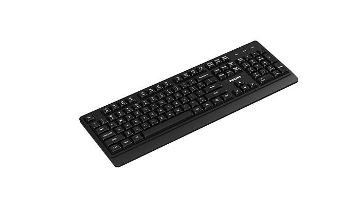 Philips 3000 series SPK6347B/93 keyboard Office RF Wireless QWERTY English Black – image 3