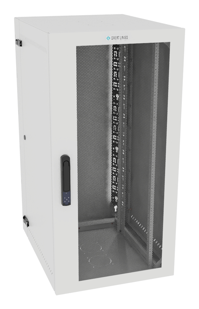 Vertiv VR Rack GL48WMCMM-W-SE-00-CM rack cabinet 25U Wall mounted rack White