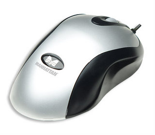 Manhattan MH5 mouse Office USB Type-A Optical 1000 DPI – image 3