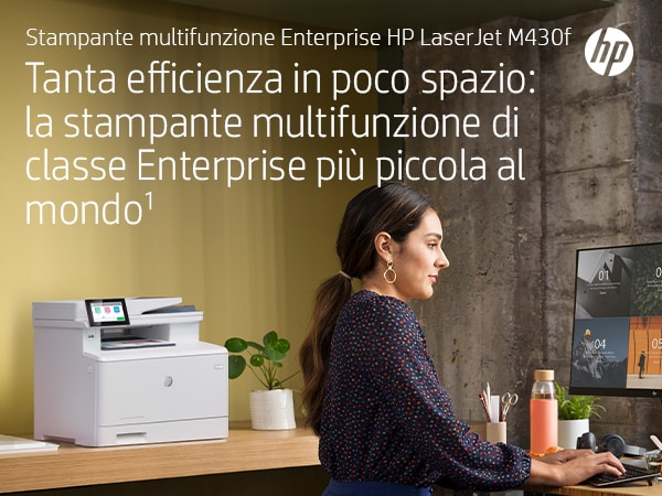 HP LaserJet Enterprise MFP M430f - Stampante multifunzione - B/N - laser - Miniatura 8
