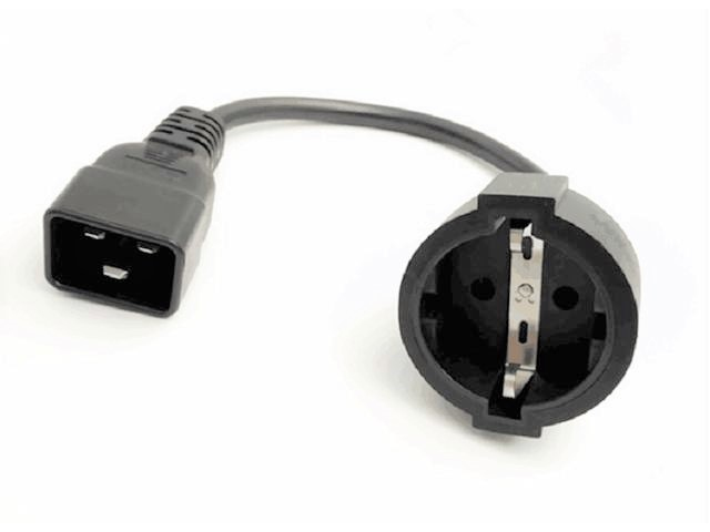 APC EPDU POWER CORD SCHUKO TO C20 0 Nero 05 m