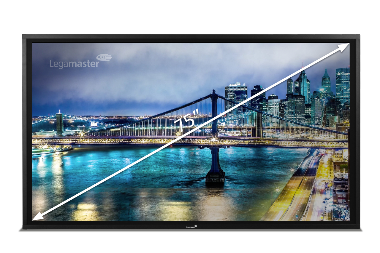 Legamaster e-Screen STX Touchdisplay STX-7550UHD schwarz 