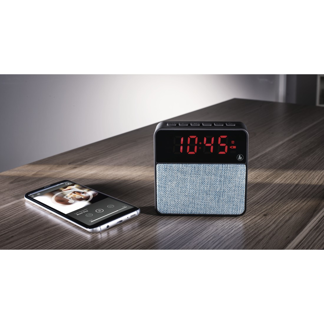 Hama Pocket Clock Mono portable speaker Blue 3 W image 5