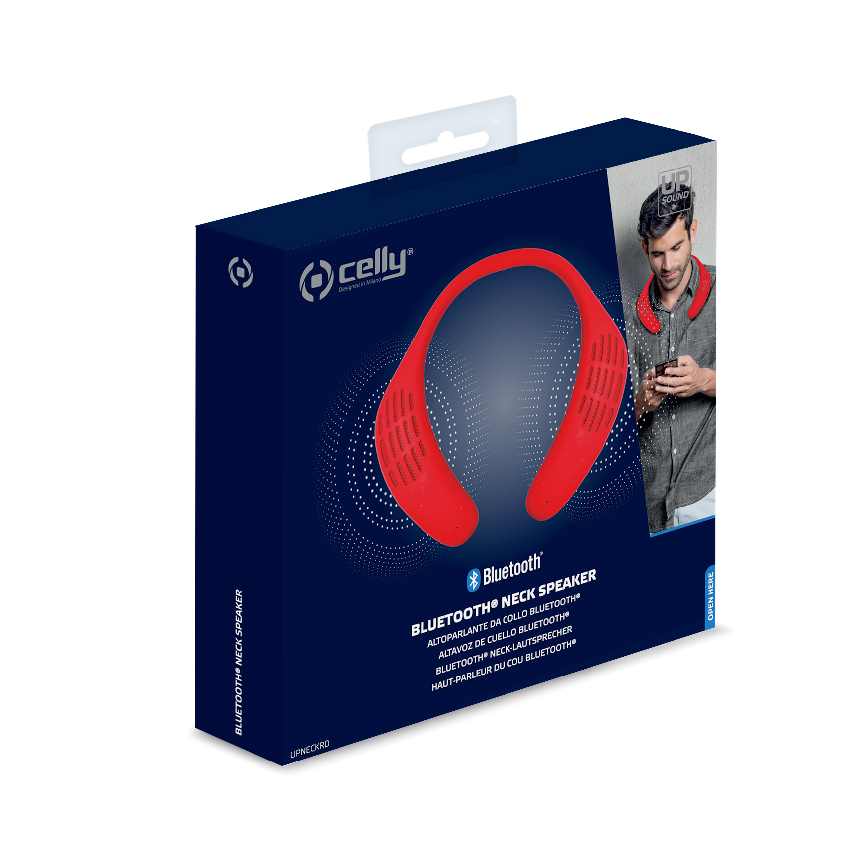 Celly Upneck Stereo portable speaker Red image 8