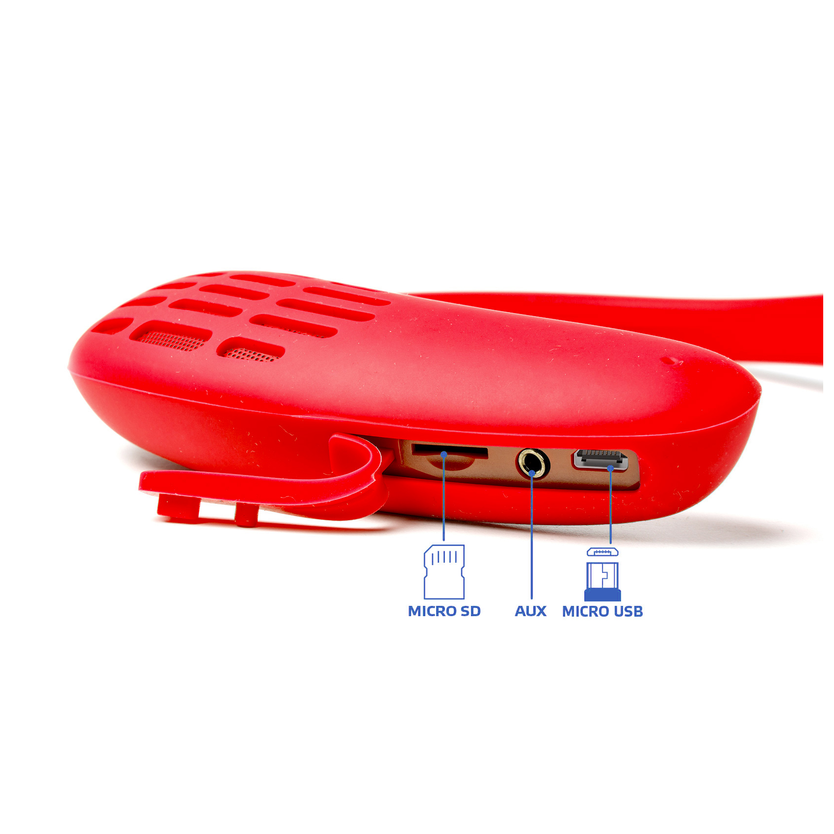 Celly Upneck Stereo portable speaker Red image 6