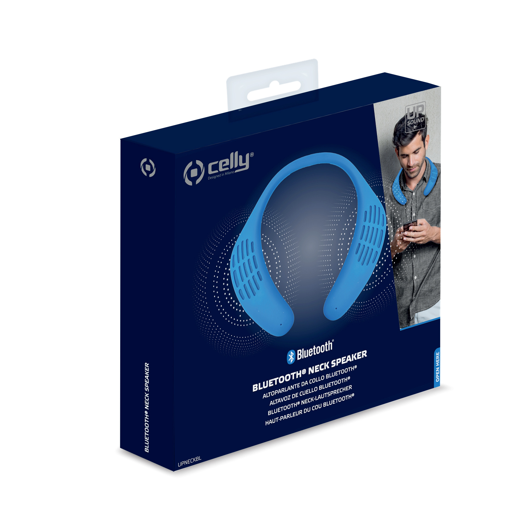 Celly Upneck Stereo portable speaker Blue image 8
