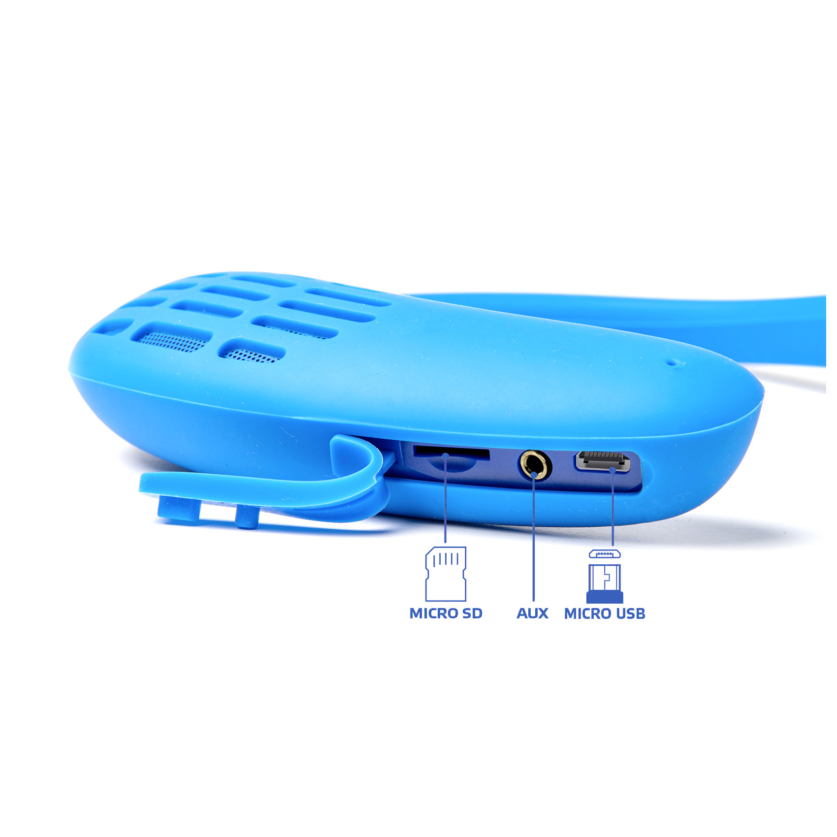 Celly Upneck Stereo portable speaker Blue image 6
