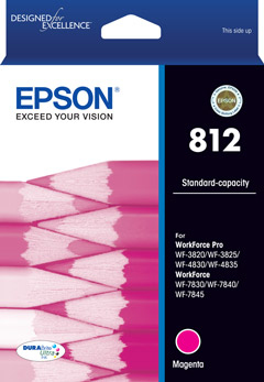 Epson 812 tindikassett 1 tk Originaal Standard Yield Magenta