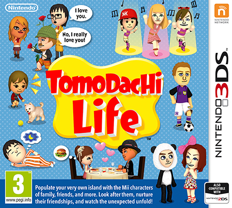 Nintendo Tomodachi Life Standard Inglise keel, Hispaania Nintendo 3DS