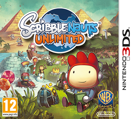 Nintendo Scribblenauts Unlimited Standard Inglise keel, Hispaania Nintendo 3DS