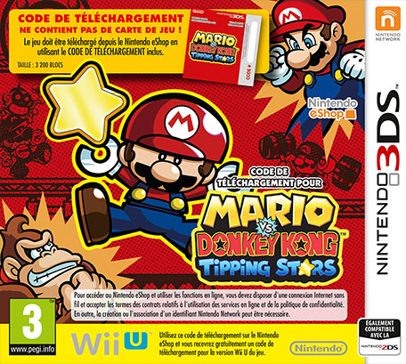 Nintendo Mario vs. Donkey Kong: Tipping Stars Standard Inglise keel Nintendo 3DS