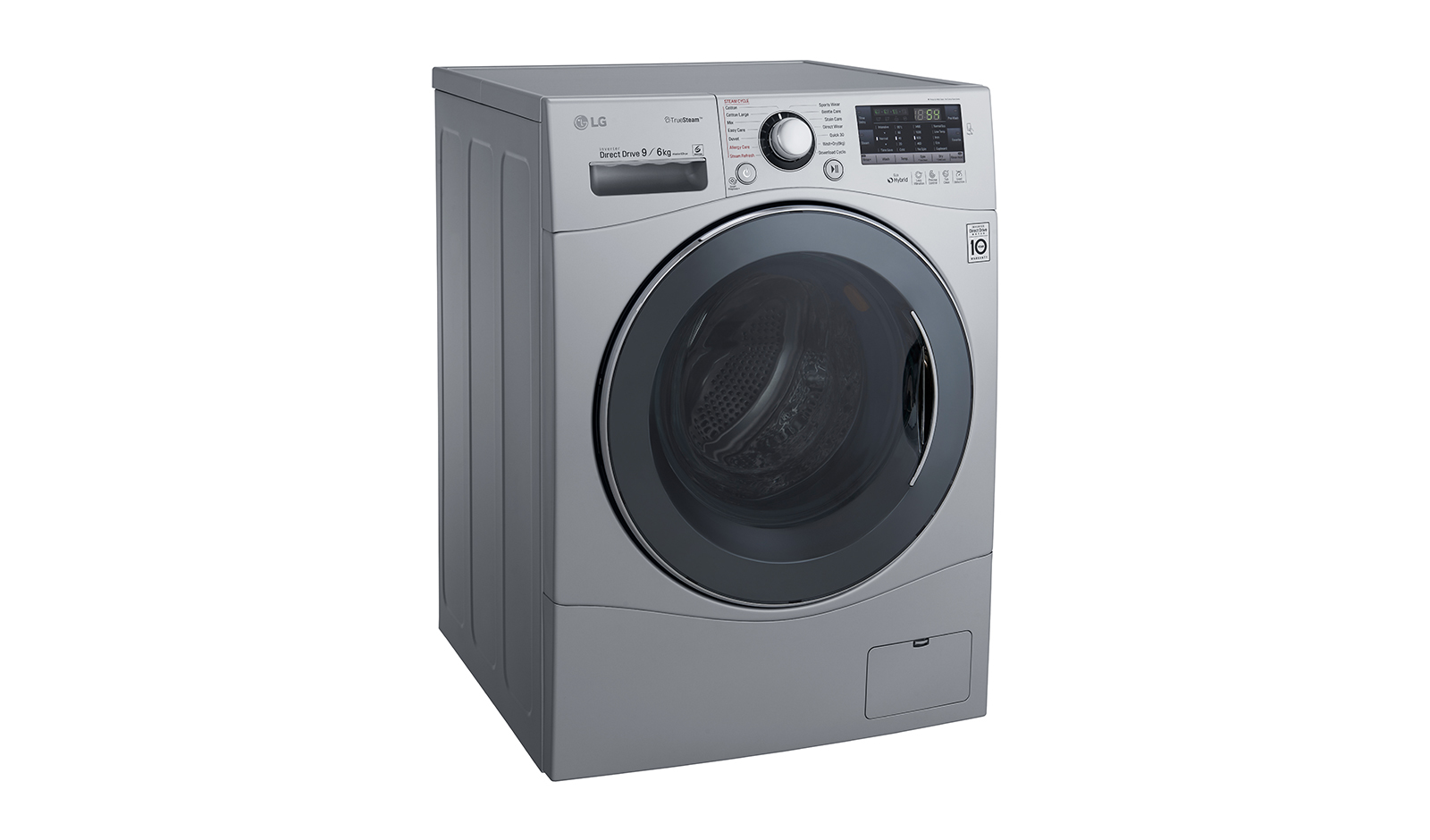 LG FH4A8FDHK4N washer dryer Freestanding Front-load Silver – image 4