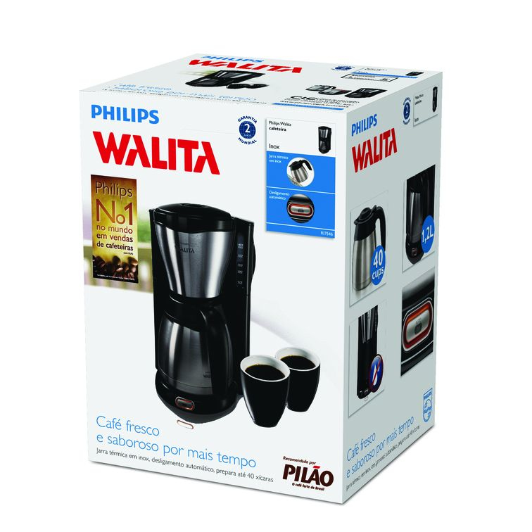 Philips Walita Viva Collection RI7546/20 coffee maker Drip coffee maker – image 2