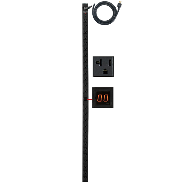 CyberPower PDU20MV26F power distribution unit (PDU) 26 AC outlet(s) 0U Black – image 2